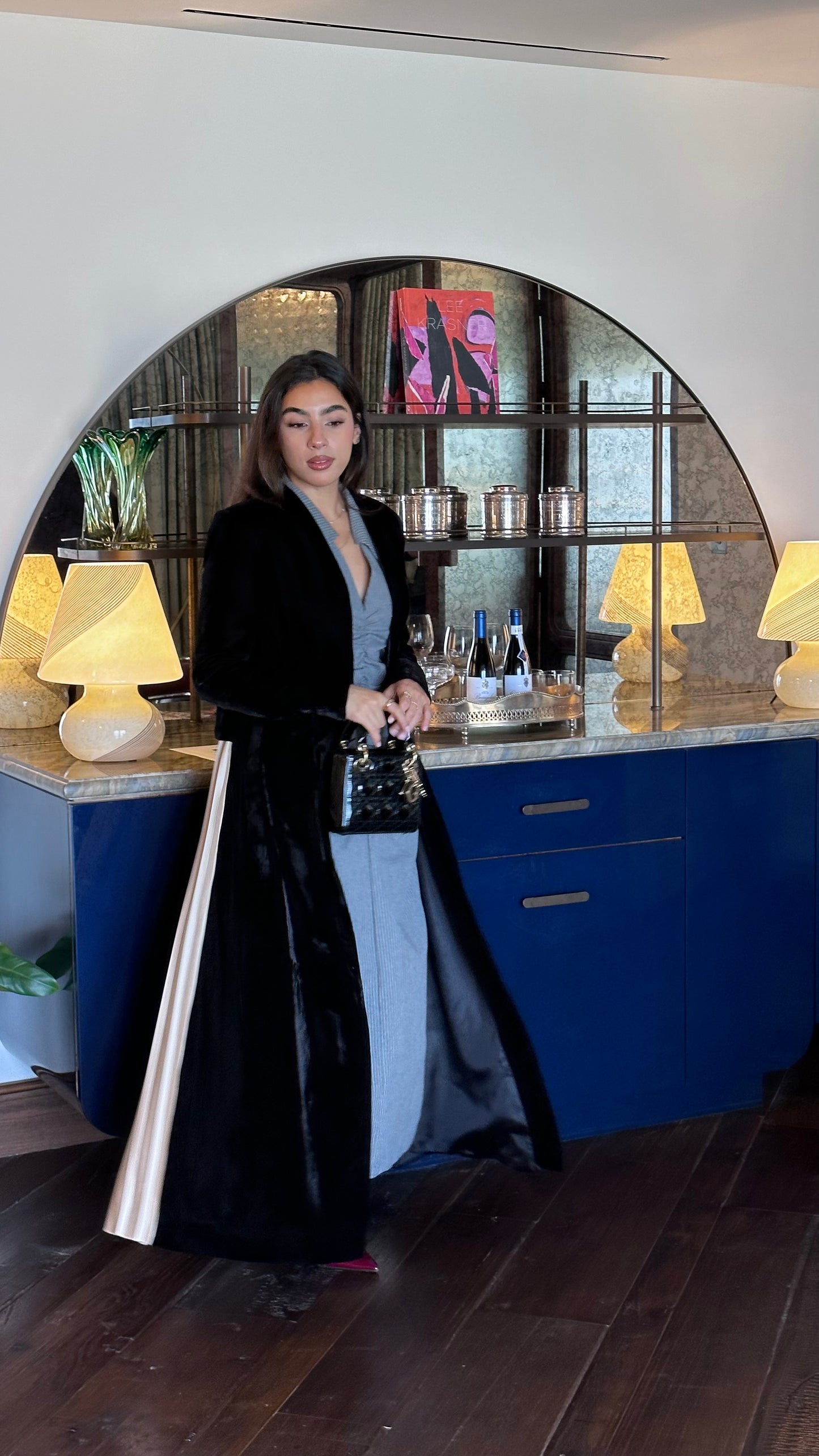 Velvet & Plisse Abaya