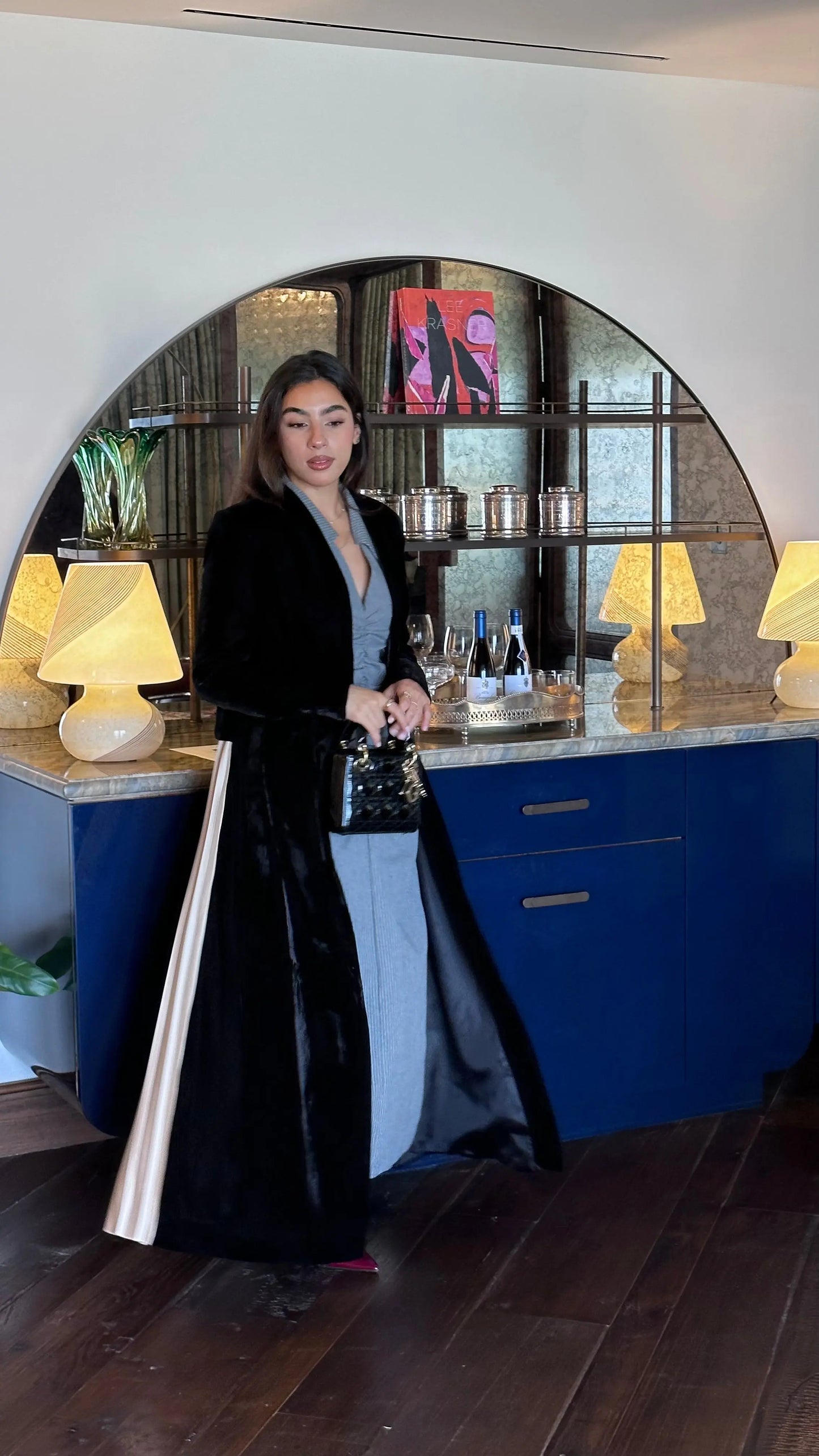 Velvet & Plisse Abaya My Store